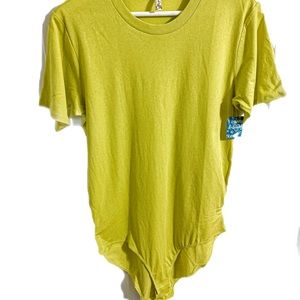 Free People tee body suit
